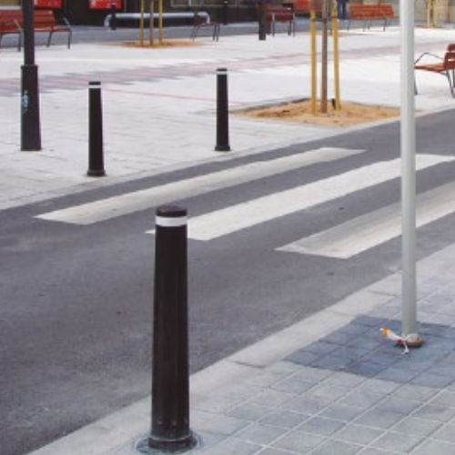 Frade balizador de proteção - KRETA® - Sabacaucho - em bi-elastómero / alto / refletivo