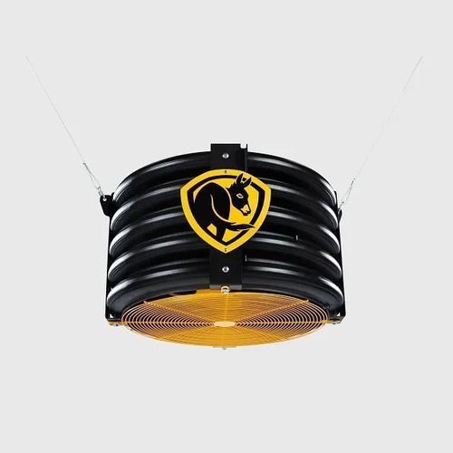 Ventilador montagem no teto - HORNET - Big Ass Fans - para uso industrial / para ambiente interno / em aço