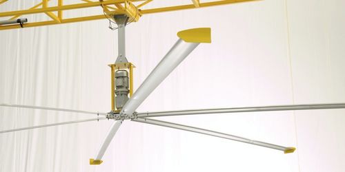 Ventilador de parede - BASIC 6 - Big Ass Fans - industrial / metálico