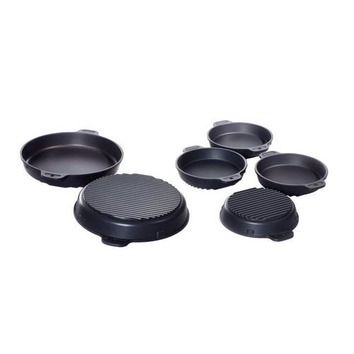 Chapa de cocção a gás - 60.73286 - RATIONAL - para cozinha profissional / com grelhador panini