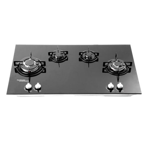 Cooktop a gás - HINDWARE KITCHEN: AUDI GL PLUS - HSIL Limited (Hindware) - 4 bocas / de embutir / com botões