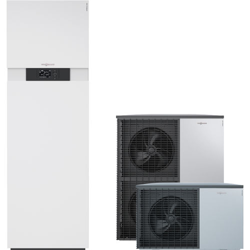 Bomba de calor ar-água - VITOCAL 222-A - VIESSMANN - residencial / para ambiente externo / monobloco