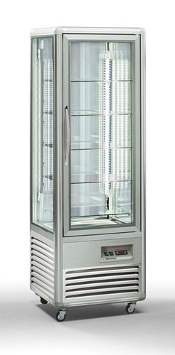 Vitrina refrigerada vertical - SNELLE 350 Q  - TECFRIGO SPA  - para loja / com iluminação / com rodízios