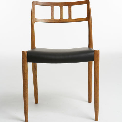 Cadeira de design escandinavo - 1966 - paere dansk - para ambiente interno / em carvalho / em teca