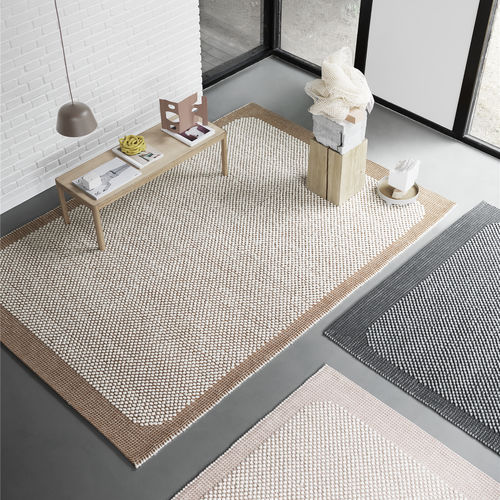 Tapete contemporâneo - PEBBLE - Muuto - estampado / em juta / em lona