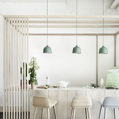 Pendente - GRAIN - Muuto - em bambu / em polipropileno / clássica