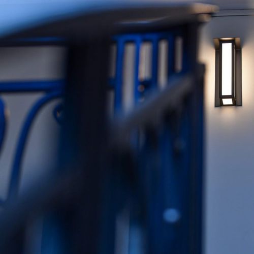 Arandela Art Déco - CORVUS 330 - raphael armand luminaires - para ambiente externo / em PMMA / em aço laqueado