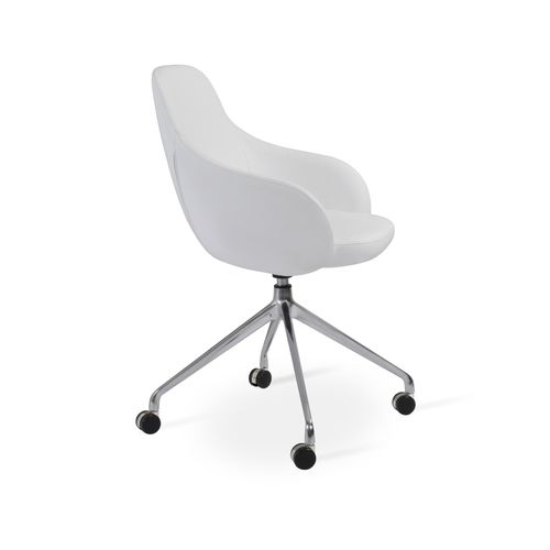 Cadeira contemporânea - GAZEL - sohoConcept - para ambiente interno / em tecido / em madeira