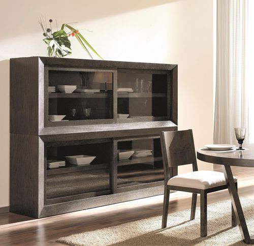 Buffet aparador alto - T-660T662 - ArtesMoble - contemporâneo / em nogueira / em faia