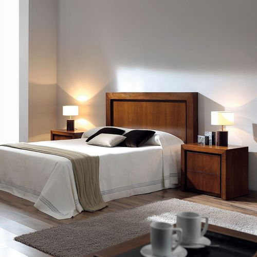 Cabeceira para cama de casal - T-738 - ArtesMoble - contemporânea / em faia / em nogueira