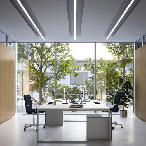 Luminária técnica saliente - DOTOO.line - Herbert Waldmann GmbH & Co. KG - de LED / linear / IP40