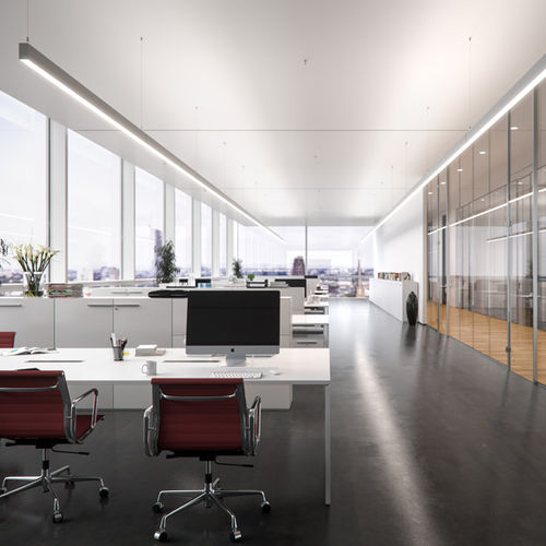 Luminária técnica pendente - IDOO.LINE  MODULAR SYSTEM - Herbert Waldmann GmbH & Co. KG - de LED / linear / IP40