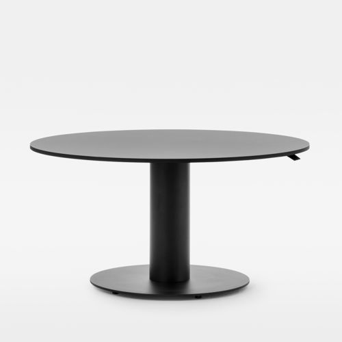 Mesa de reunião contemporânea - FOLLOW MEETING - Mara - em laminado / em laminado melamínico / com base metálica