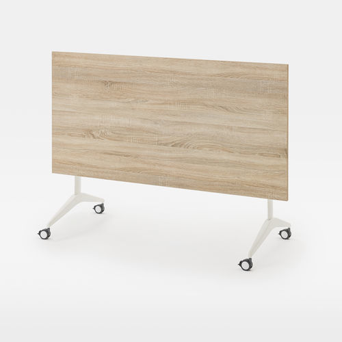Mesa de reunião contemporânea - SAVIO TILTING - Mara - em laminado / em laminado melamínico / com base metálica
