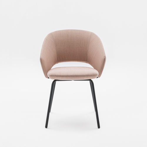 Cadeira contemporânea - ICON SOFT - Mara - para ambiente interno / em tecido antichama / Trevira CS®