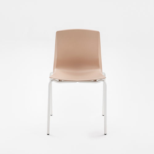 Cadeira contemporânea - LOTO - Mara - para ambiente interno / em polipropileno / com base metálica
