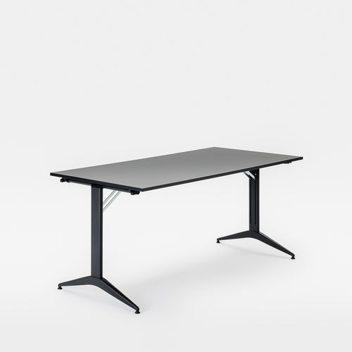 Mesa contemporânea - SAVIO : 227P - Mara - em laminado / em laminado melamínico / com base em aço