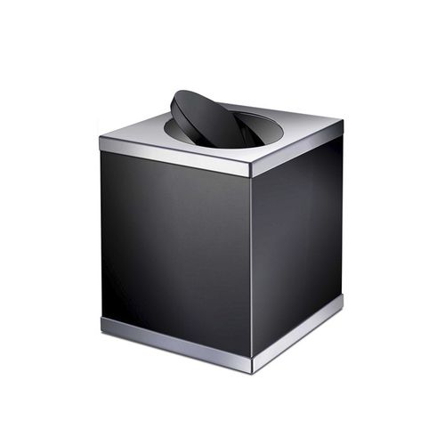 Lixeira para banheiro - BLACK: 897 - Windisch S.A. - de instalação livre / em latão / com tampa basculante