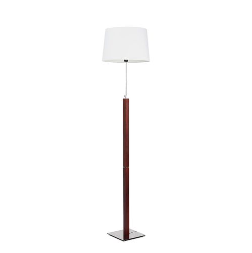 Luminária de piso - QUATRO UP LS - Aluminor - em metal cromado / em aço cromado / em tecido