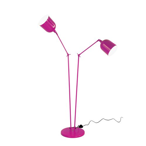 Luminária de piso - TWIN - Aluminor - em aço laqueado / contemporânea / Wire