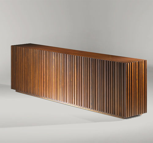 Buffet aparador contemporâneo - MOON - Luisa Peixoto Design - em madeira / incolor