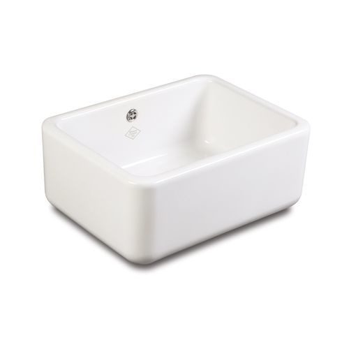 Pia com 1 cuba - BUTTLER 600 - Aqua Prestige - sem escorredor / em cerâmica / de apoio
