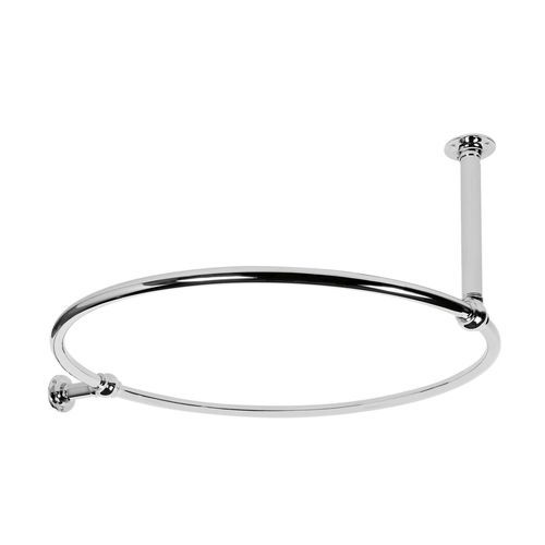 Varão para cortina de box metálico - ROSR2 - Aqua Prestige - circular / tubular