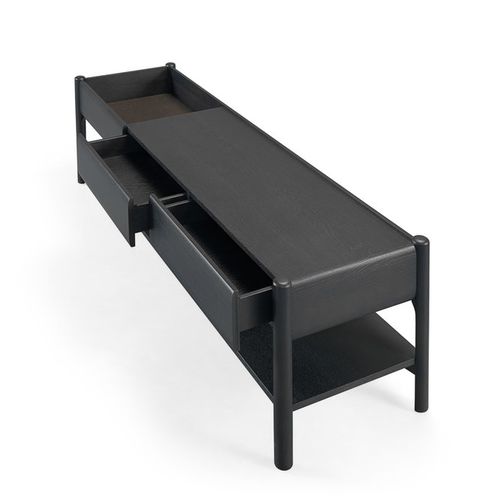 Rack de TV contemporâneo - GERÊS - Wewood - Portuguese Joinery - em carvalho / em nogueira / preto