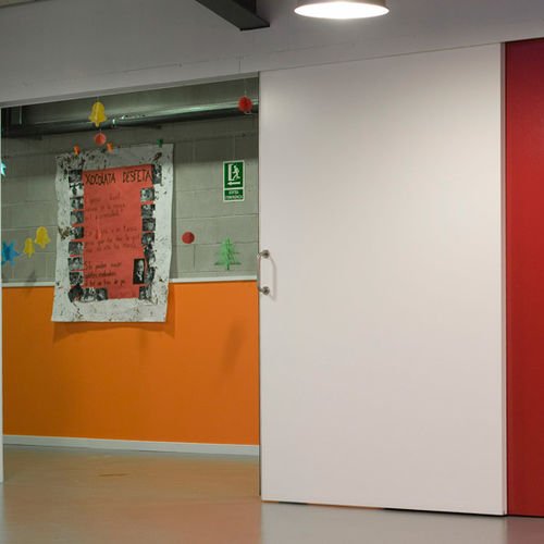 Sistema deslizante para porta de madeira - SF-TELESCÓPICA PROGRESIVA SINCRO - SAHECO