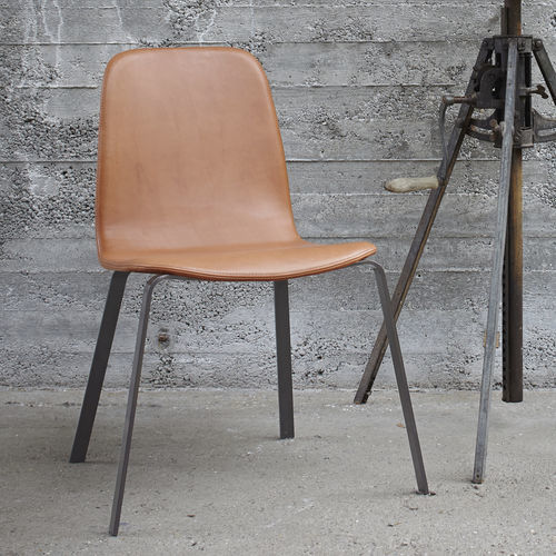 Cadeira contemporânea - PEC  - more - para ambiente interno / em material plástico / em aço
