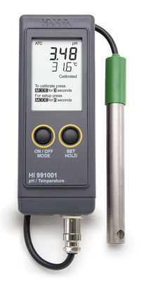 Medidor de pH de mão - HI991001 - Hanna Instruments