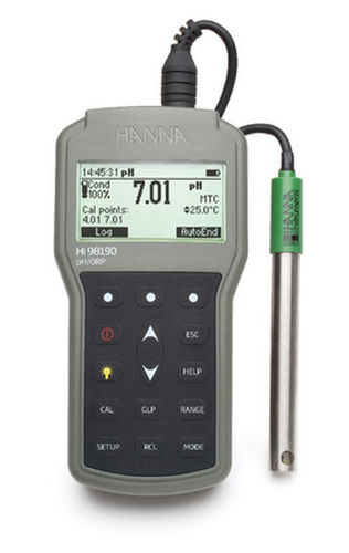 Medidor de pH e de ORP de mão - HI98190 - Hanna Instruments