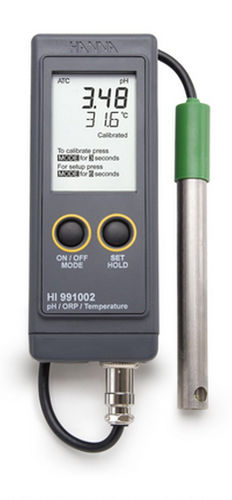 Medidor de pH e de ORP de mão - HI991002 - Hanna Instruments