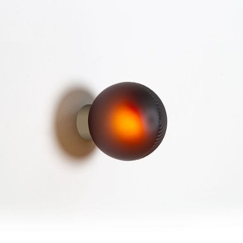 Arandela contemporânea - STELLAR - Pulpo - para ambiente interno / em aço revestido a pó / em vidro