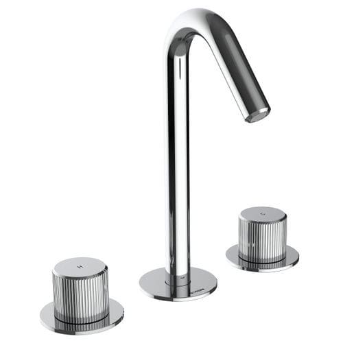 Misturador bicomando para lavatório - Z00911 - BOSSINI - de bancada / em latão / para banheiro