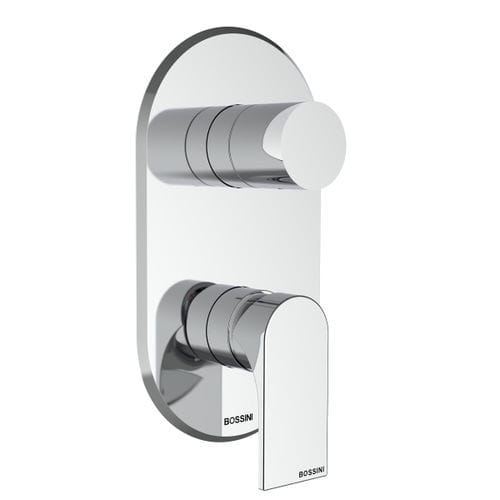 Misturador monocomando para lavatório - Z00603 + Z00130 - BOSSINI - de parede / metálico / para ambiente interno