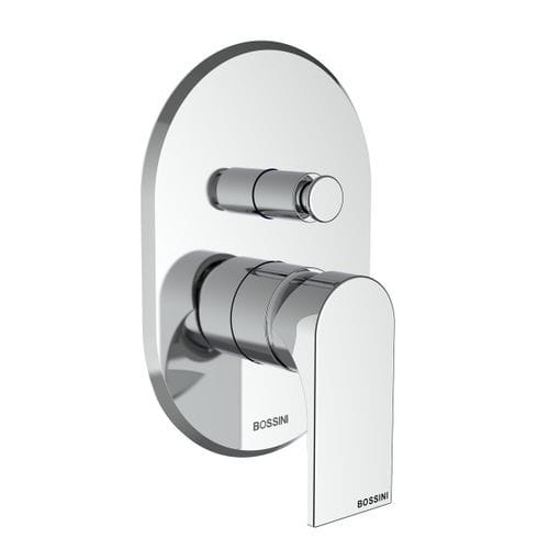 Misturador monocomando para lavatório - Z00602 + Z00005 - BOSSINI - de parede / metálico / para banheiro