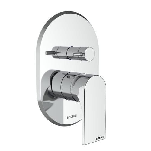 Misturador monocomando para box de banheiro - Z00601 + Z00009 - BOSSINI - de parede / mecânico / metálico