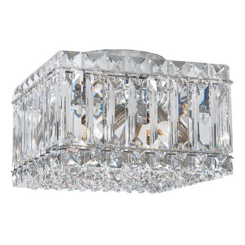 Plafon contemporâneo - QUANTUM - Schonbek - quadrado / retangular / em cristal Swarovski®