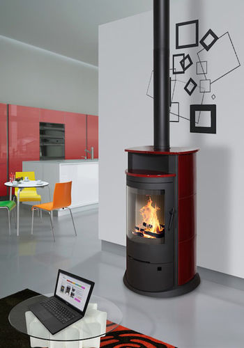 Salamandra a lenha - OFEN 7 - LORFLAM Novadev - 0–5 kW / 9 kW / 11 kW