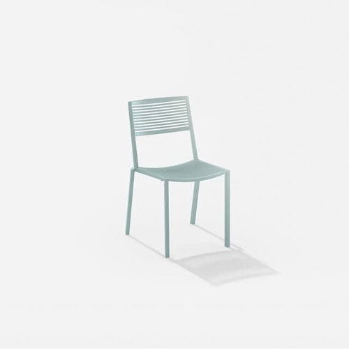 Cadeira de jardim contemporânea - Easy - Omnia Selection - FAST SPA - para ambiente externo / em alumínio pintado / com base em alumínio pintado