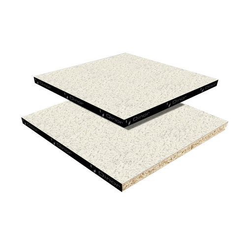 Piso elevado em aglomerado - Plancher technique stratifié 577 - DINOR - em sulfato de cálcio / de alta resistência / antiestático