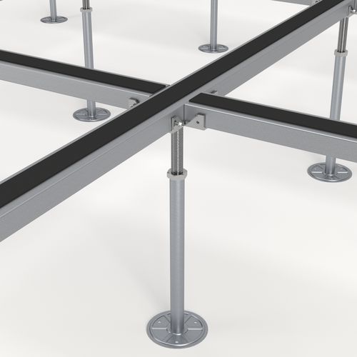 Estrutura para piso elevado metálica - S38 - DINOR - de alta resistência / para ambiente interno / ajustável