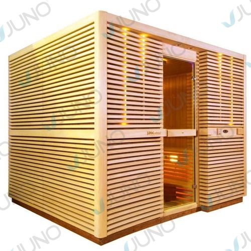 Sauna painel deslizante - ORBITAL - Juno SPA Design & Manufacture - da linha residencial / em madeira / para ambiente interno