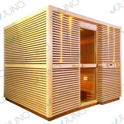 Cobertura de spa metálica - Juno SPA Design & Manufacture - em mármore / em madeira / em compósito