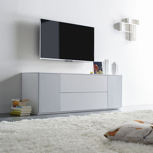 Rack de TV contemporâneo - CUBO 023  - Sudbrock - em madeira laqueada