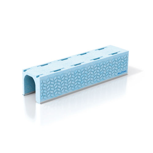 Lintel com caixa isolante - alpac  - para persiana externa