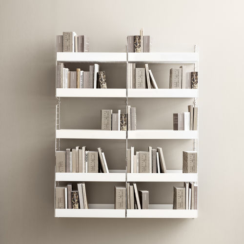 Estante de parede - STRING FURNITURE - modular / contemporânea / em aço termolacado