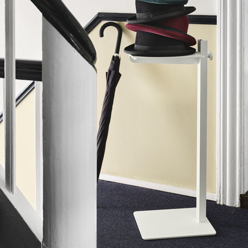 Mesa lateral contemporânea - STRING FURNITURE - em aço / em alumínio / com base em aço