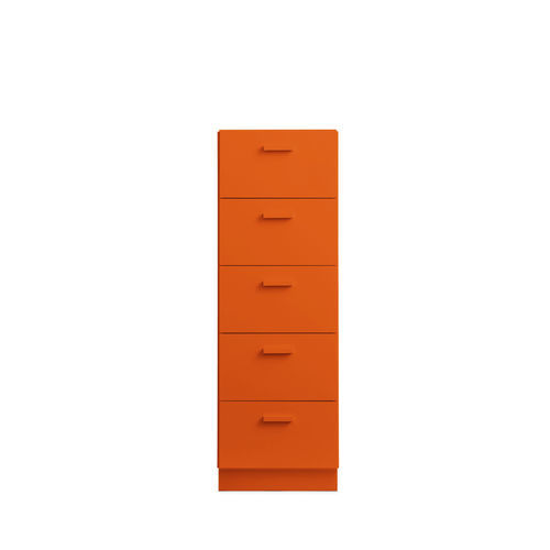 Camiseiro contemporâneo - Relief  - STRING FURNITURE - em madeira de freixo / em MDF laqueado / branco